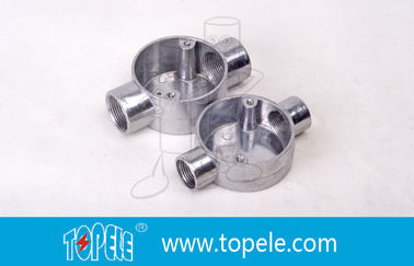 TOPELE 25 mm warm gedompeld gegalvaniseerd aluminium verbindingsdoos / metalen geleidingsdoos met BS4568-normen /